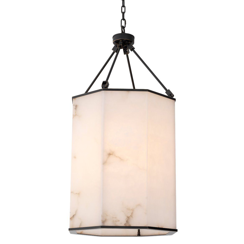 Подвесной светильник Eichholtz Chandelier Victoire L Белый Темная бронза Подвесной светильник Eichholtz Chandelier Victoire L Белый Темная бронза в Волгограде | Loft Concept