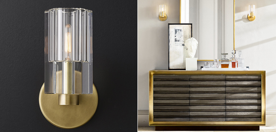 Бра Restoration Hardware Arcachon Single Sconce Бра Restoration Hardware Arcachon Single Sconce - Loft-Concept в Волгограде