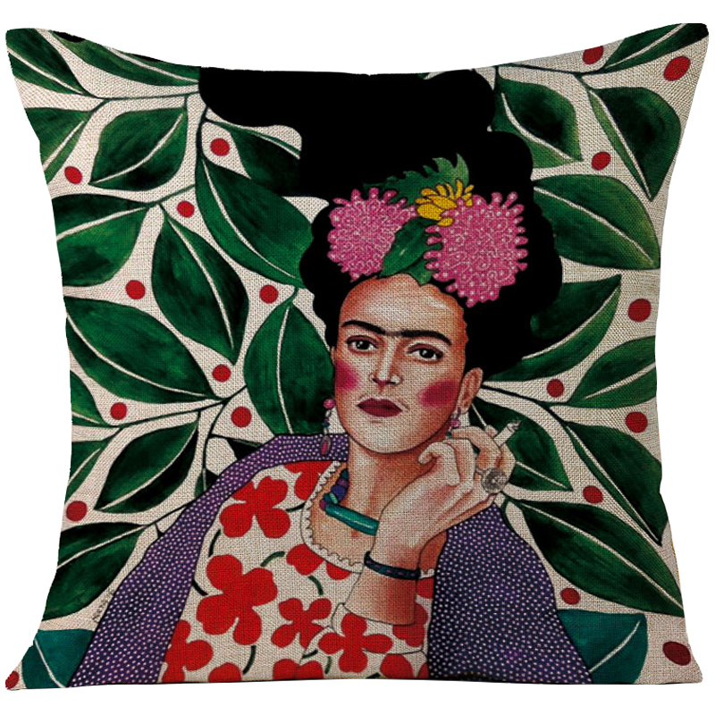 Декоративная подушка Frida Kahlo 13 Мульти Декоративная подушка Frida Kahlo 13 Мульти в Волгограде | Loft Concept