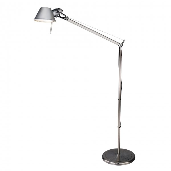 Торшер Tolomeo Lettura Halo Серебряный Торшер Tolomeo Lettura Halo Серебряный в Волгограде | Loft Concept