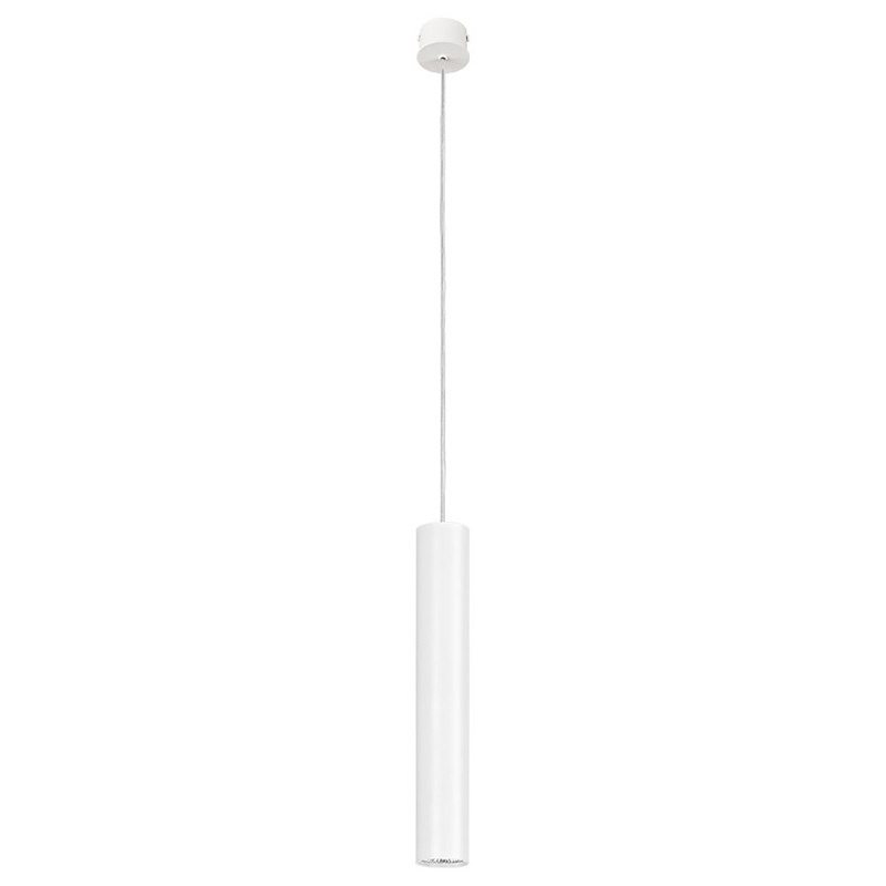 Подвесной светильник Luis Trumpet Tube White Lamp 40 Белый Подвесной светильник Luis Trumpet Tube White Lamp 40 Белый в Волгограде | Loft Concept