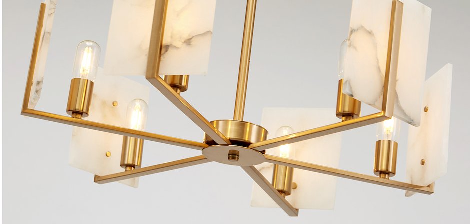 Люстра Marble square Chandelier Люстра Marble square Chandelier - Loft-Concept в Волгограде
