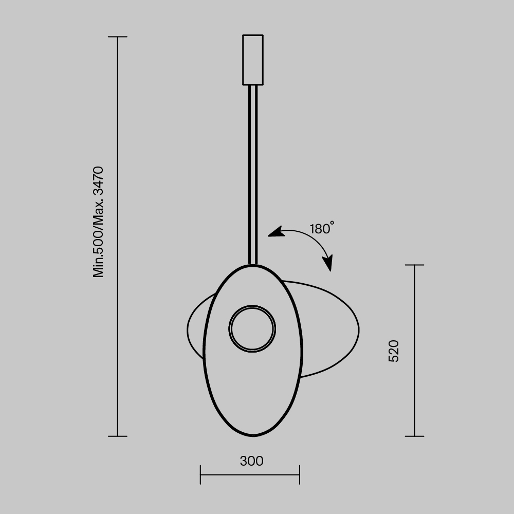 Подвесной светильник Evolution 3000К 9Вт в Волгограде