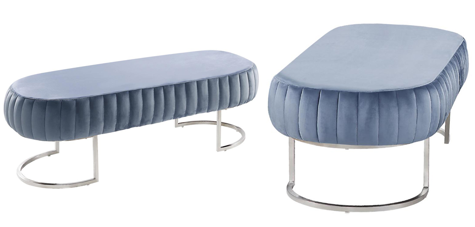 Банкетка Soft Blocks Blue Gray Банкетка Soft Blocks Blue Gray - Loft-Concept в Волгограде