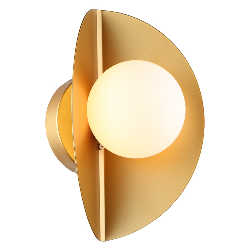 Бра Pascal Sconce Белый Золотой Бра Pascal Sconce Белый Золотой в Волгограде | Loft Concept