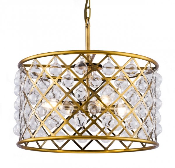 Люстра RH Spencer Hoop Chandelier 45 Brass Латунь Люстра RH Spencer Hoop Chandelier 45 Brass Латунь в Волгограде | Loft Concept