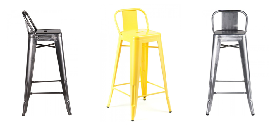 Барный стул Tolix Bar Stool 75 Backed Барный стул Tolix Bar Stool 75 Backed - Loft-Concept в Волгограде