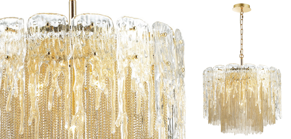 Люстра Ice and Gold Chains - Loft-Concept в Волгограде