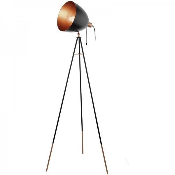 Напольный светильник Scopus Floor Lamp Черный Медь Напольный светильник Scopus Floor Lamp Черный Медь в Волгограде | Loft Concept