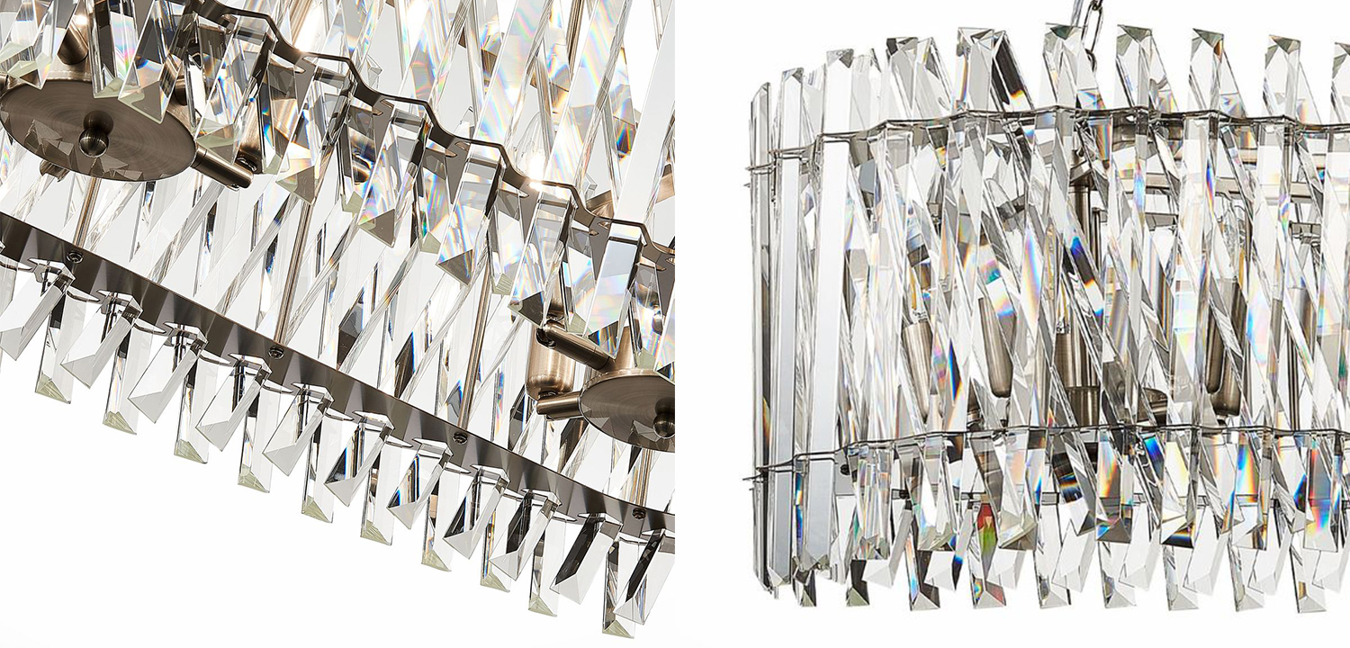 Люстра Kaeden Glass Chandelier 80 - фото