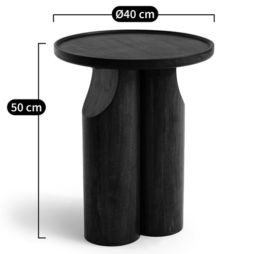 Круглый приставной стол из массива ореха Balu Wooden Side Table Круглый приставной стол из массива ореха Balu Wooden Side Table в Волгограде