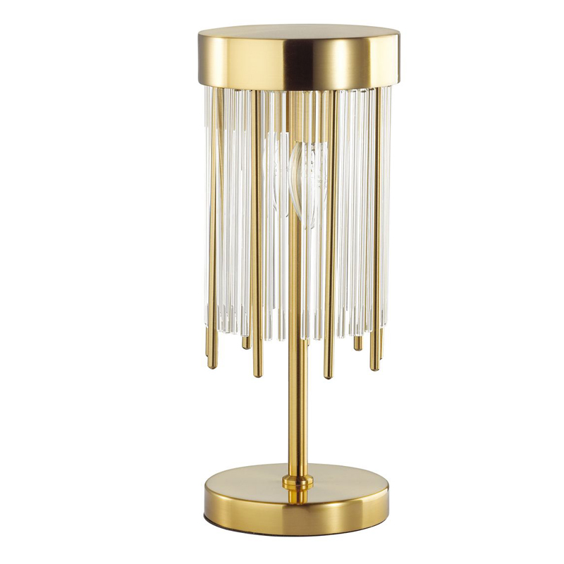 Настольная лампа Niemira Table lamp Прозрачный (Transparent) Золотой Настольная лампа Niemira Table lamp Прозрачный (Transparent) Золотой в Волгограде | Loft Concept