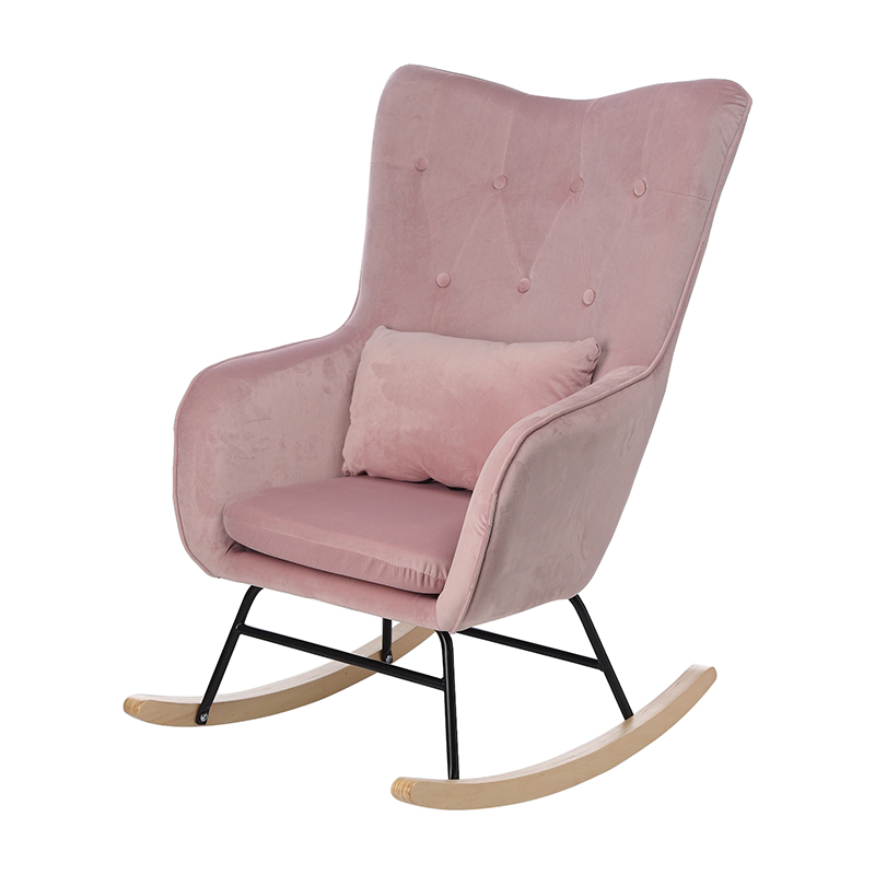 Кресло-качалка Lassily Pink Розовый Кресло-качалка Lassily Pink Розовый в Волгограде | Loft Concept
