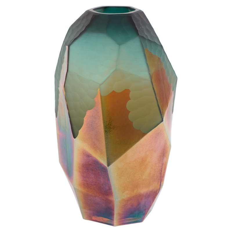 Ваза Polygonal Vase multi-colored Мульти Ваза Polygonal Vase multi-colored Мульти в Волгограде | Loft Concept
