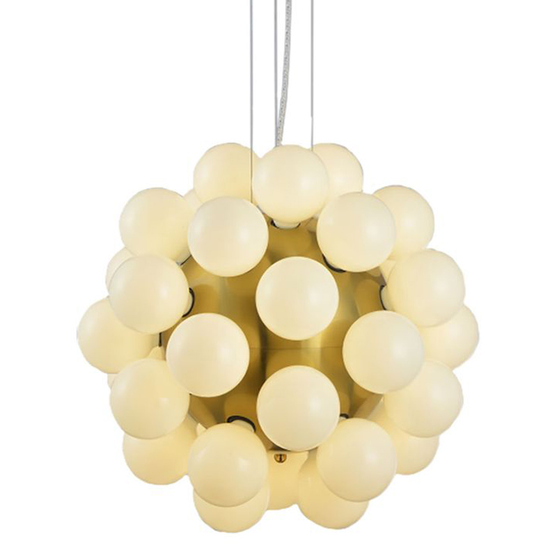 Люстра Korneli Chandelier white Золотой Белое матовое стекло Люстра Korneli Chandelier white Золотой Белое матовое стекло в Волгограде | Loft Concept
