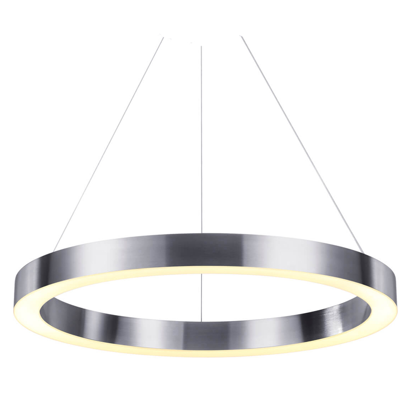 Подвесной светильник Nickel Ribbon Ring 60 Никель Подвесной светильник Nickel Ribbon Ring 60 Никель в Волгограде | Loft Concept