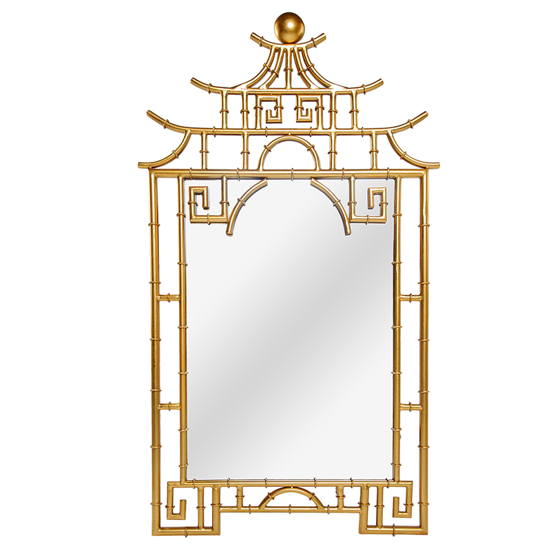 Зеркало Pagoda Mirror Gold 128 Золотой Зеркало Pagoda Mirror Gold 128 Золотой в Волгограде | Loft Concept