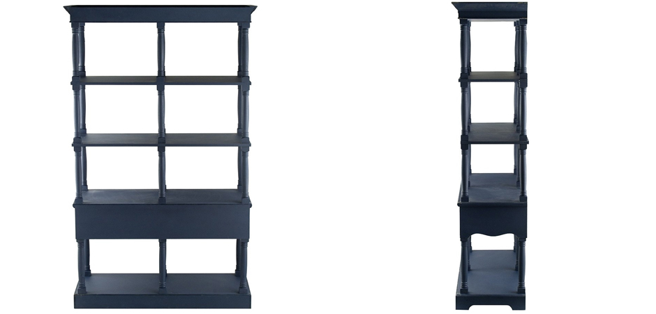 Винтажный Стеллаж Margery Blue Винтажный Стеллаж Margery Blue - Loft-Concept в Волгограде