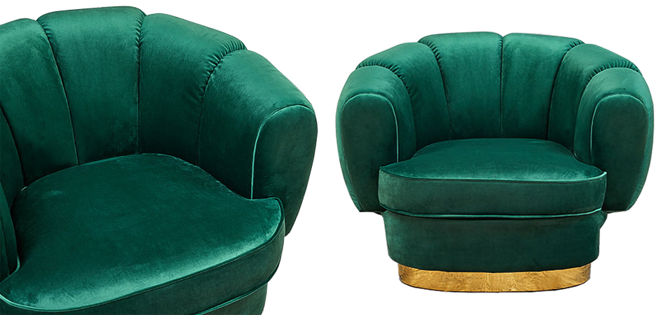 Кресло Emerald Softness Armchair Кресло Emerald Softness Armchair - Loft-Concept в Волгограде