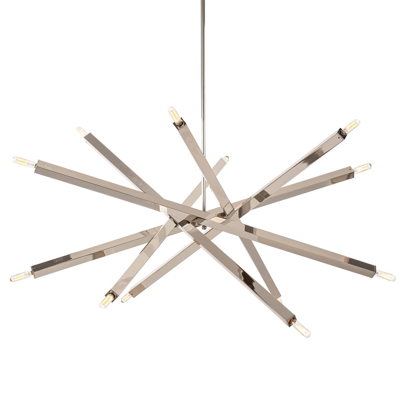 Люстра Blathmac Silver Chandelier Серебряный Люстра Blathmac Silver Chandelier Серебряный в Волгограде | Loft Concept