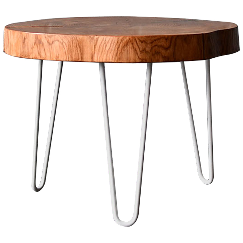 Кофейный стол Layan Industrial Metal Rust Coffee Table Белый Коричневый Кофейный стол Layan Industrial Metal Rust Coffee Table Белый Коричневый в Волгограде | Loft Concept