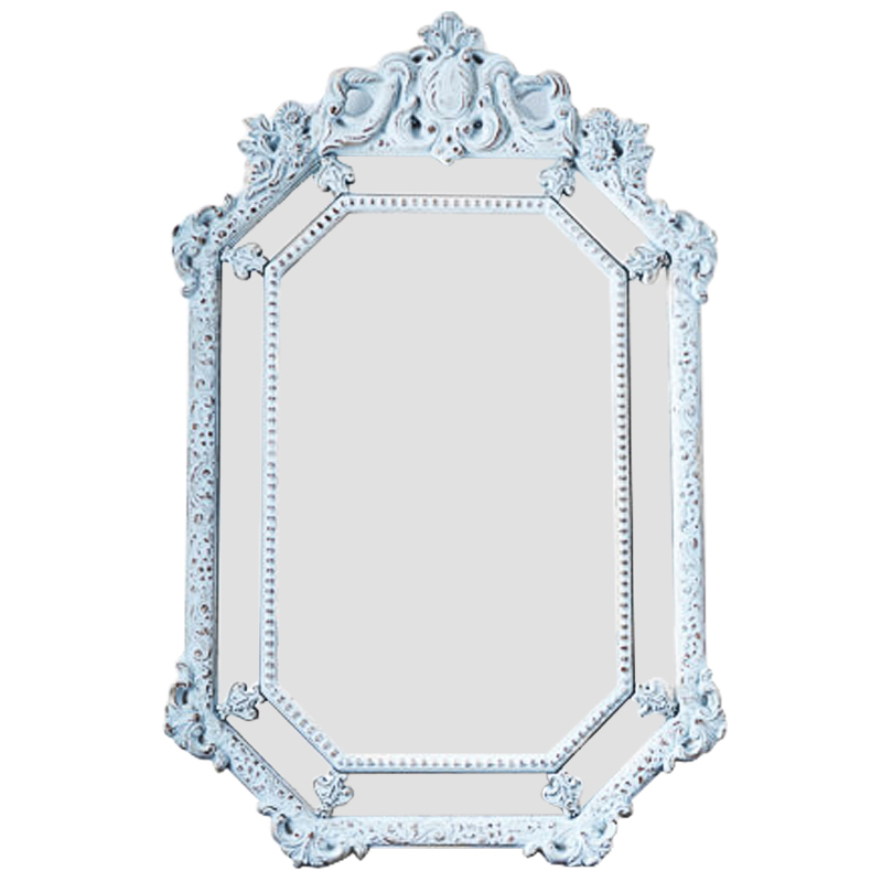 Зеркало Keppel Mirror Pastel Blue Винтажный голубой Античное зеркальное стекло Зеркало Keppel Mirror Pastel Blue Винтажный голубой Античное зеркальное стекло в Волгограде | Loft Concept