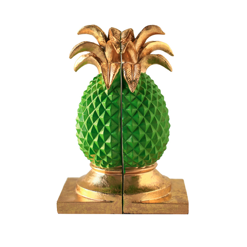 Держатель для книг Green Pineapple Book Holder Зеленый Золотой в Волгограде | Loft Concept 