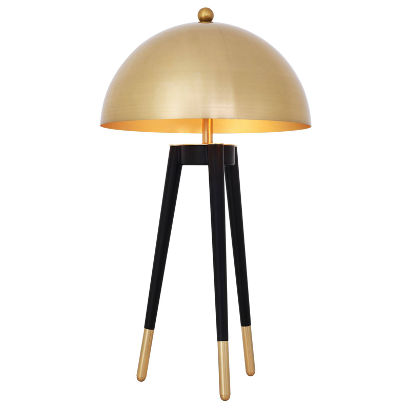 Настольная лампа Eichholtz Table Lamp Coyote Золотой Черный в Волгограде | Loft Concept 