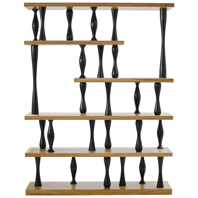 Стеллаж Rayner Rack Древесина Черный Стеллаж Rayner Rack Древесина Черный в Волгограде | Loft Concept