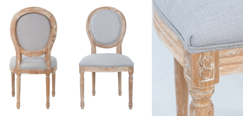 Стул French chairs Provence Light grey Chair Стул French chairs Provence Light grey Chair - Loft-Concept в Волгограде