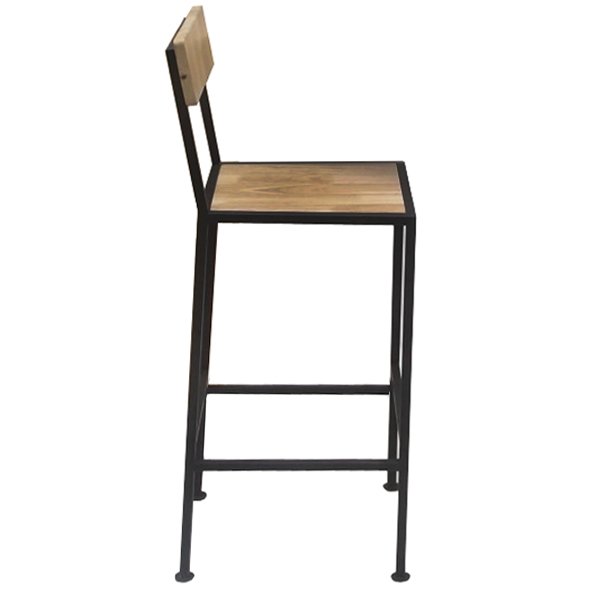 Барный стул Kraft Loft bar stool Коричневый Черный Барный стул Kraft Loft bar stool Коричневый Черный в Волгограде | Loft Concept