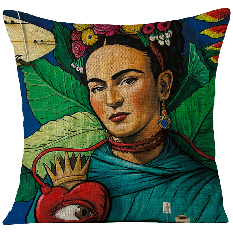 Декоративная подушка Frida Kahlo 10 Мульти Декоративная подушка Frida Kahlo 10 Мульти в Волгограде | Loft Concept