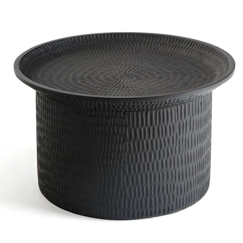Кофейный стол Mordred Mango Black Coffee Table Черный Кофейный стол Mordred Mango Black Coffee Table Черный в Волгограде | Loft Concept