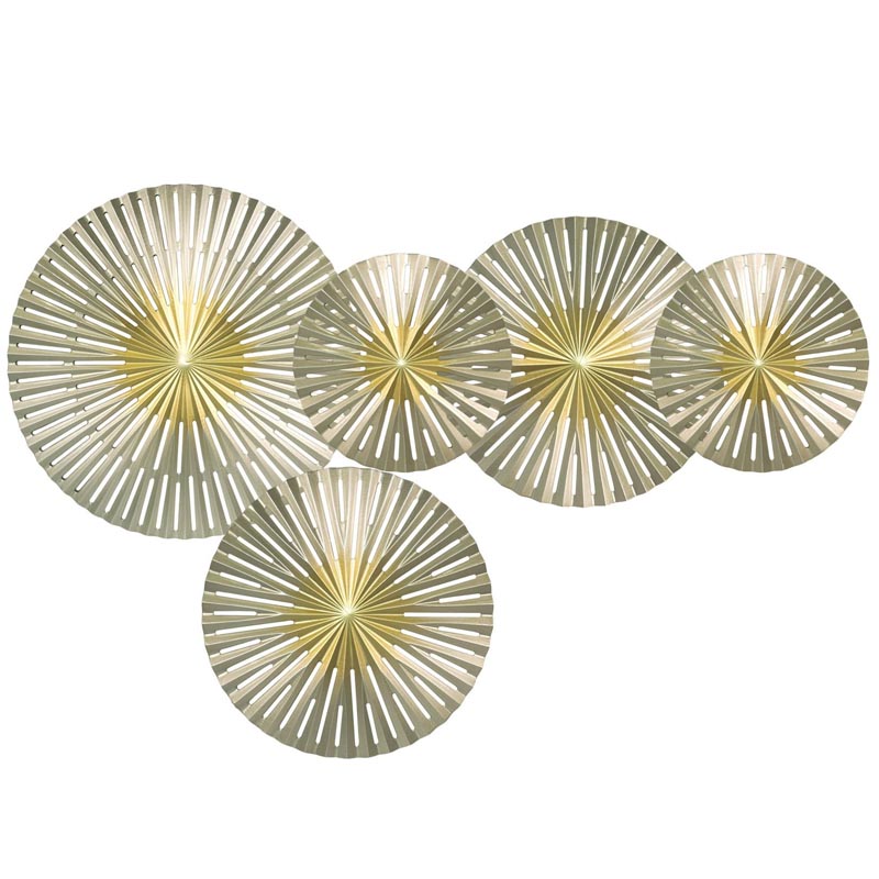 Арт-объект Apollo Gold and Silver Wall Plaque Disc gap 5 Золотой Серебряный Арт-объект Apollo Gold and Silver Wall Plaque Disc gap 5 Золотой Серебряный в Волгограде | Loft Concept