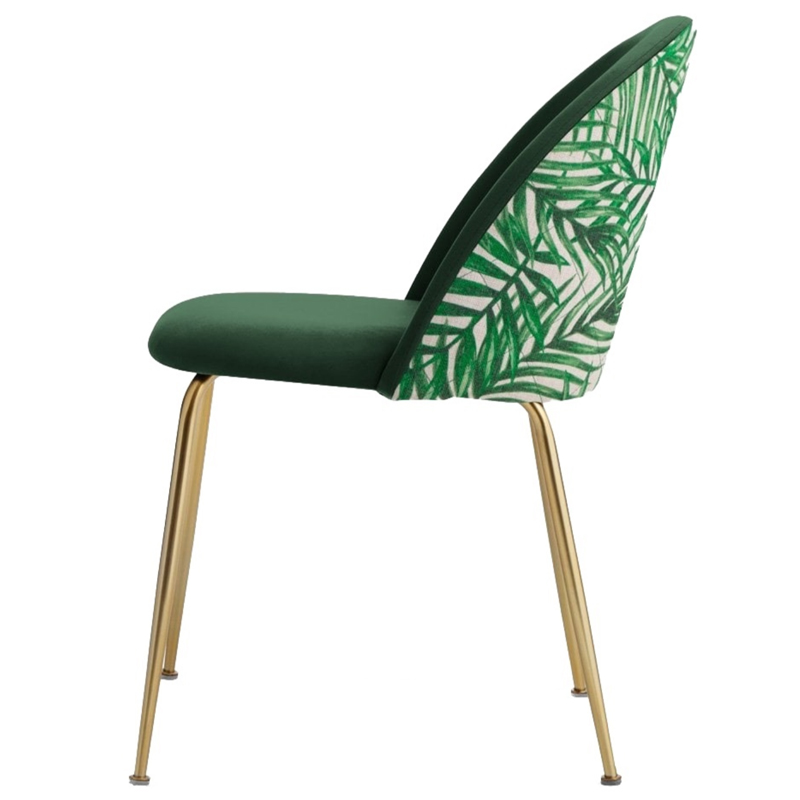 Tropical Leaves Chair Стул тропические листья Зеленый Золотой Tropical Leaves Chair Стул тропические листья Зеленый Золотой в Волгограде | Loft Concept