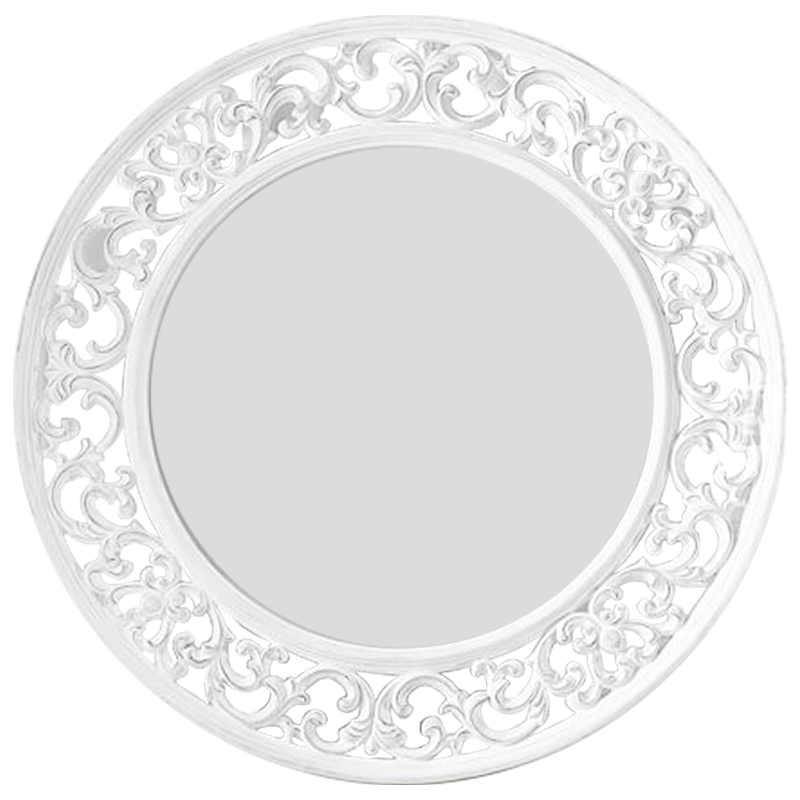 Зеркало Ursins Mirror Белый винтажная патина Зеркало Ursins Mirror Белый винтажная патина в Волгограде | Loft Concept