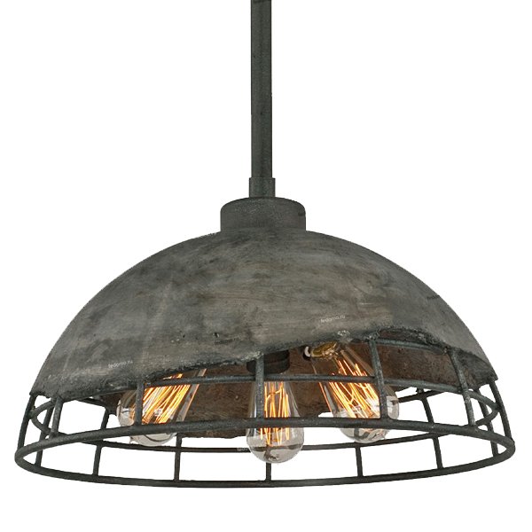 Подвесной светильник Stone industrial lamp 3 Серый (Gray) Подвесной светильник Stone industrial lamp 3 Серый (Gray) в Волгограде | Loft Concept