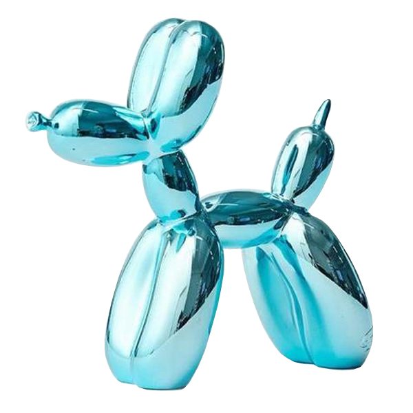 Статуэтка Jeff Koons Balloon Dog Turquoise Бирюзовый в Волгограде | Loft Concept 