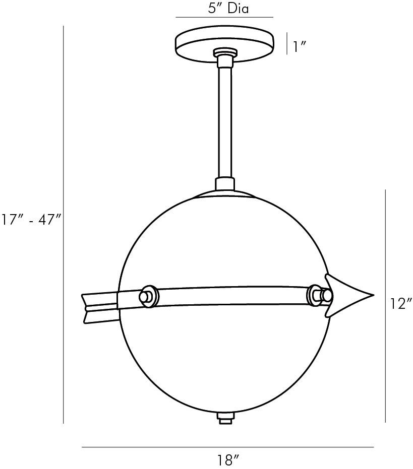 Люстра Arteriors CELESTIAL PENDANT Люстра Arteriors CELESTIAL PENDANT в Волгограде