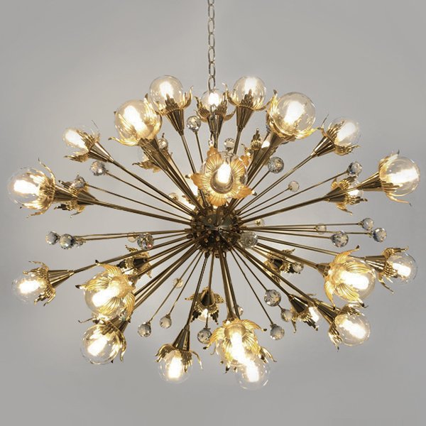 Люстра Jonathan Adler GIANT SPUTNIK CHANDELIER Латунь Люстра Jonathan Adler GIANT SPUTNIK CHANDELIER Латунь в Волгограде | Loft Concept