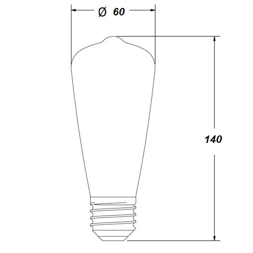 Лампочка Loft Edison Retro Bulb №1 Лампочка Loft Edison Retro Bulb №1 в Волгограде