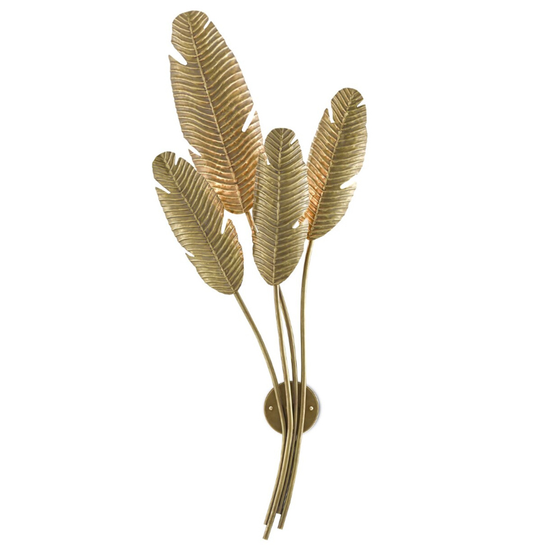 Бра Листья Золотые Пальмы Golden Palm Leaves Wall Lamp Золотой Бра Листья Золотые Пальмы Golden Palm Leaves Wall Lamp Золотой в Волгограде | Loft Concept