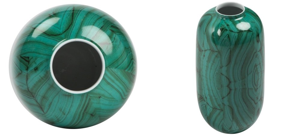 Ваза Malachite Vase Tall Ваза Malachite Vase Tall - Loft-Concept в Волгограде
