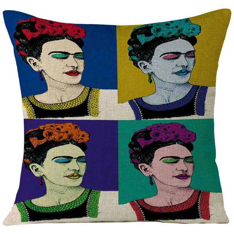 Декоративная подушка Frida Kahlo 12 Мульти Декоративная подушка Frida Kahlo 12 Мульти в Волгограде | Loft Concept