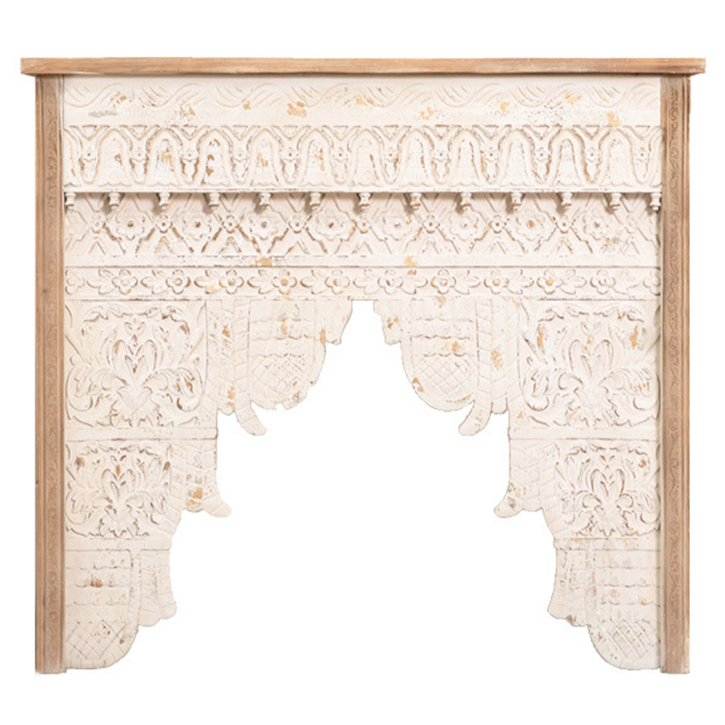 Консоль Indian Antique White Furniture Shakti Console Бежевый Древесина Консоль Indian Antique White Furniture Shakti Console Бежевый Древесина в Волгограде | Loft Concept