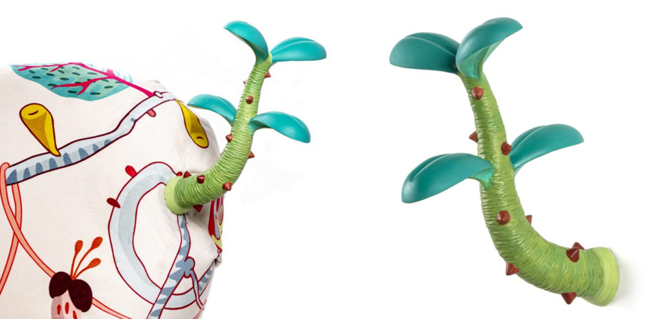 Аксессуар Seletti Hangers Sprout Medium Coloured L Аксессуар Seletti Hangers Sprout Medium Coloured L - Loft-Concept в Волгограде
