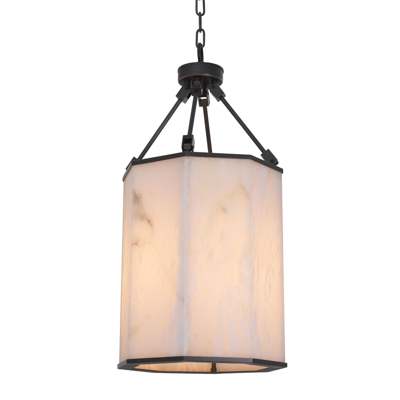 Подвесной светильник Eichholtz Chandelier Victoire S Белый Темная бронза Подвесной светильник Eichholtz Chandelier Victoire S Белый Темная бронза в Волгограде | Loft Concept