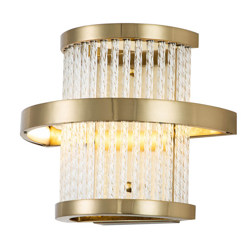 Бра Liadan Glass Tubes Wall Lamp Прозрачное Стекло Латунь Бра Liadan Glass Tubes Wall Lamp Прозрачное Стекло Латунь в Волгограде | Loft Concept