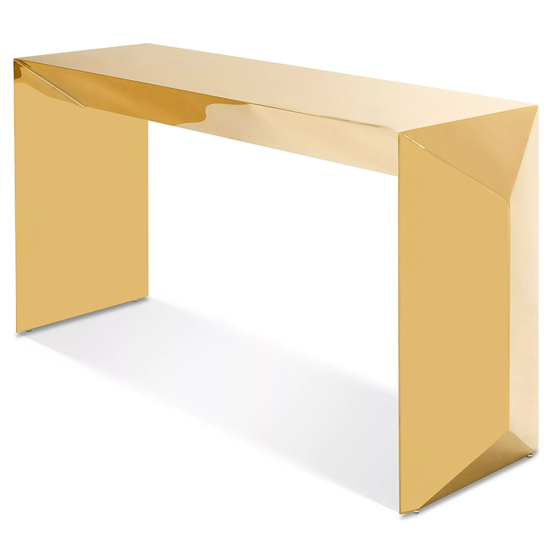 Консоль Eichholtz Console Table Carlow Gold Золотой Консоль Eichholtz Console Table Carlow Gold Золотой в Волгограде | Loft Concept