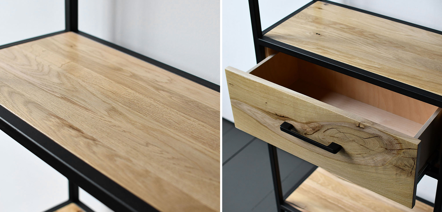 Стеллаж Elif Industrial Metal Rust Rack - фото №1